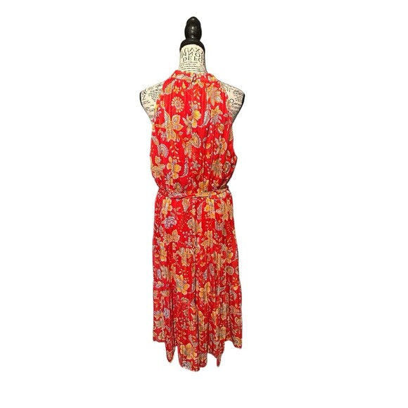 NANETTE LAPORE Yin Shadow Saffron Sun Floral Halter Maxi Dress Sz 16 City Vibes - Picture 3 of 11
